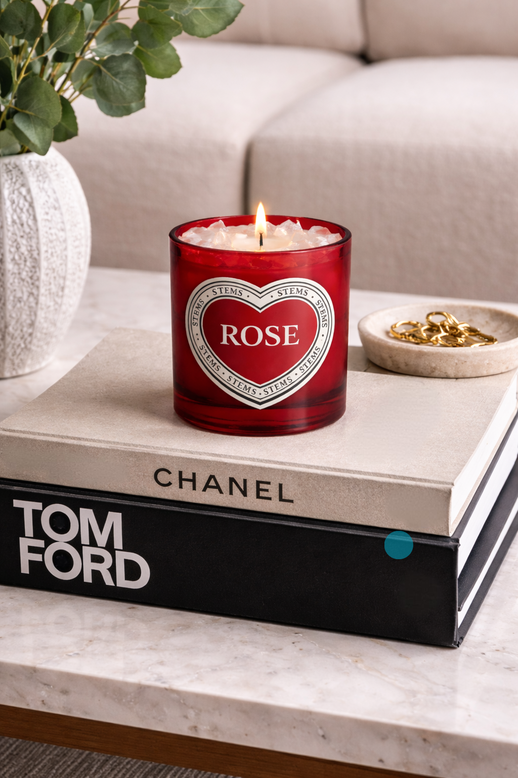 VALENTINE EDIT: ROSE OUD CANDLE